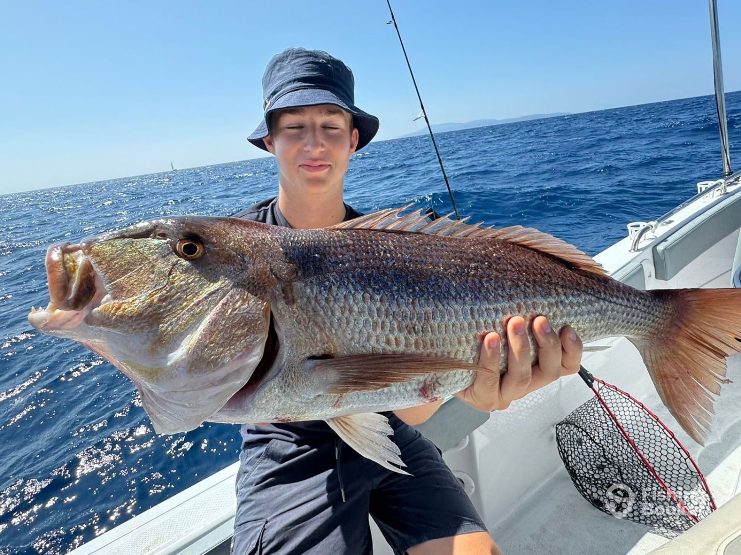 Fishing charter catch